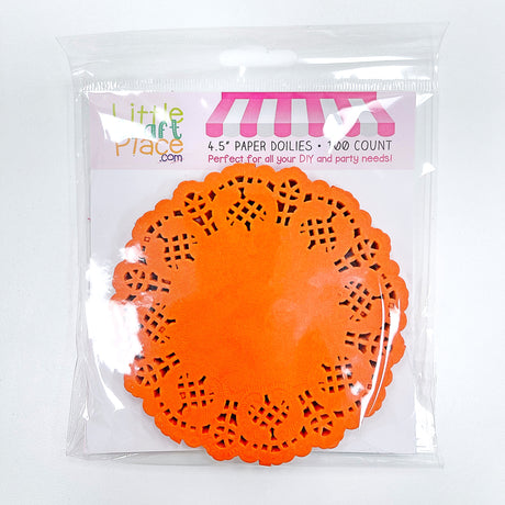 Doily Orange Juice 4.5" Doilies 100ct