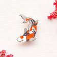 Doitsu Sanke Koi Enamel Pin