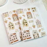 Cozy House Dot Grid Notebook