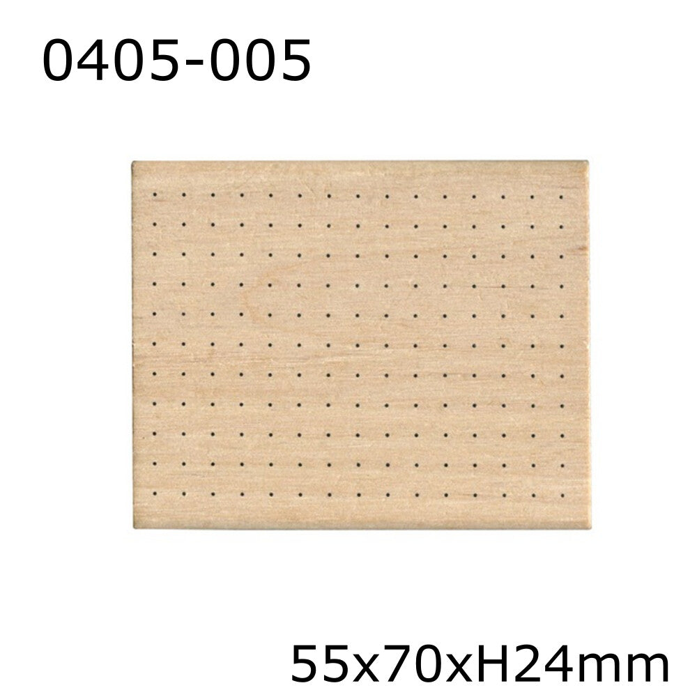 Dot Grid Rubber Stamp