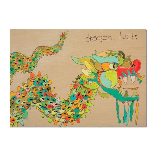 Dragon Luck Graduation Card