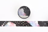 Dreamy Night Washi Tape Round Top Insomnia Design