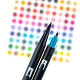 Dual Brush Pen Art Markers Landscape 6-Pack