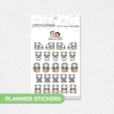 Dumpling Pandas Planner Stickers