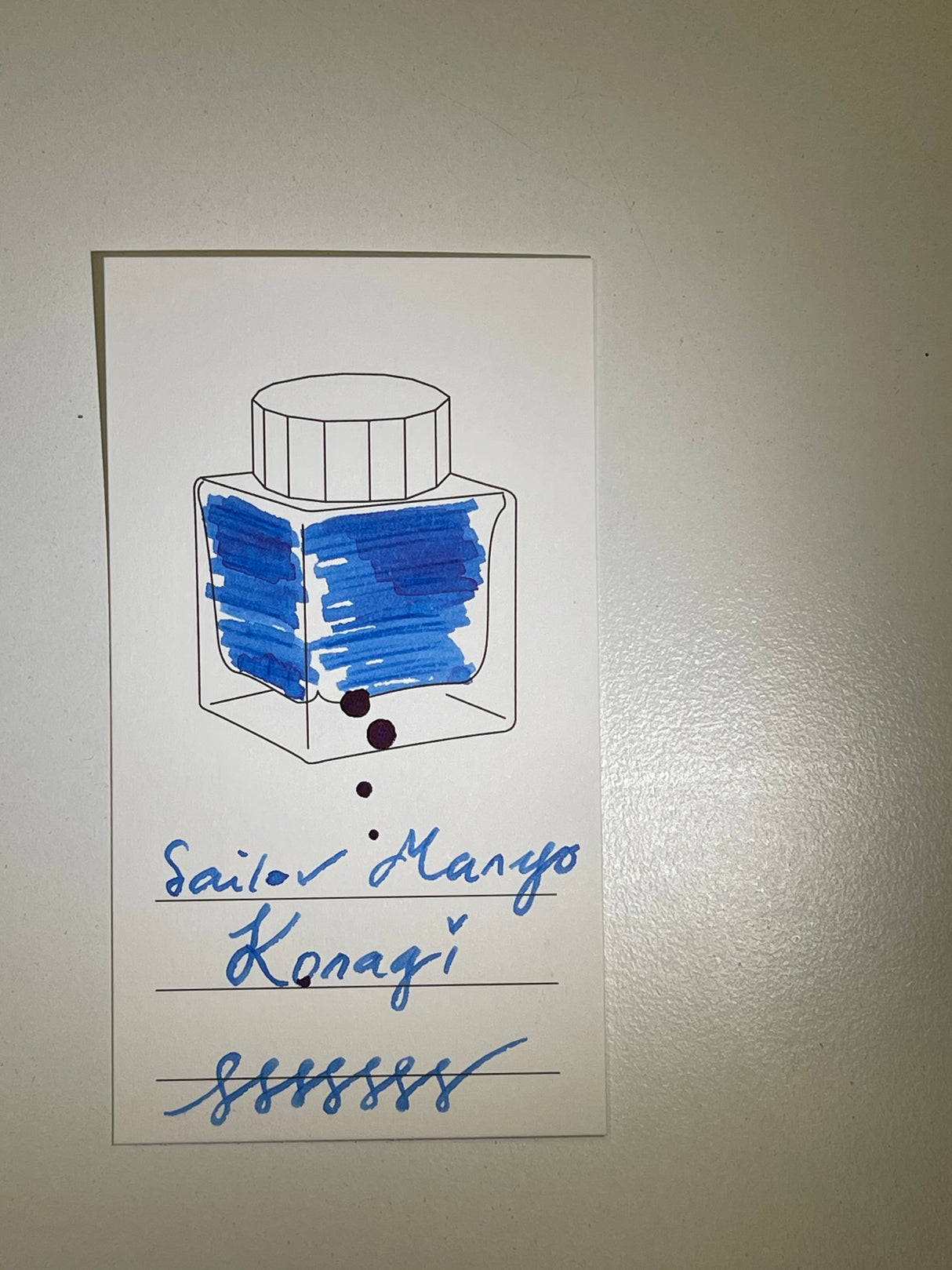 Sailor Manyo Ink - Konagi 50ml