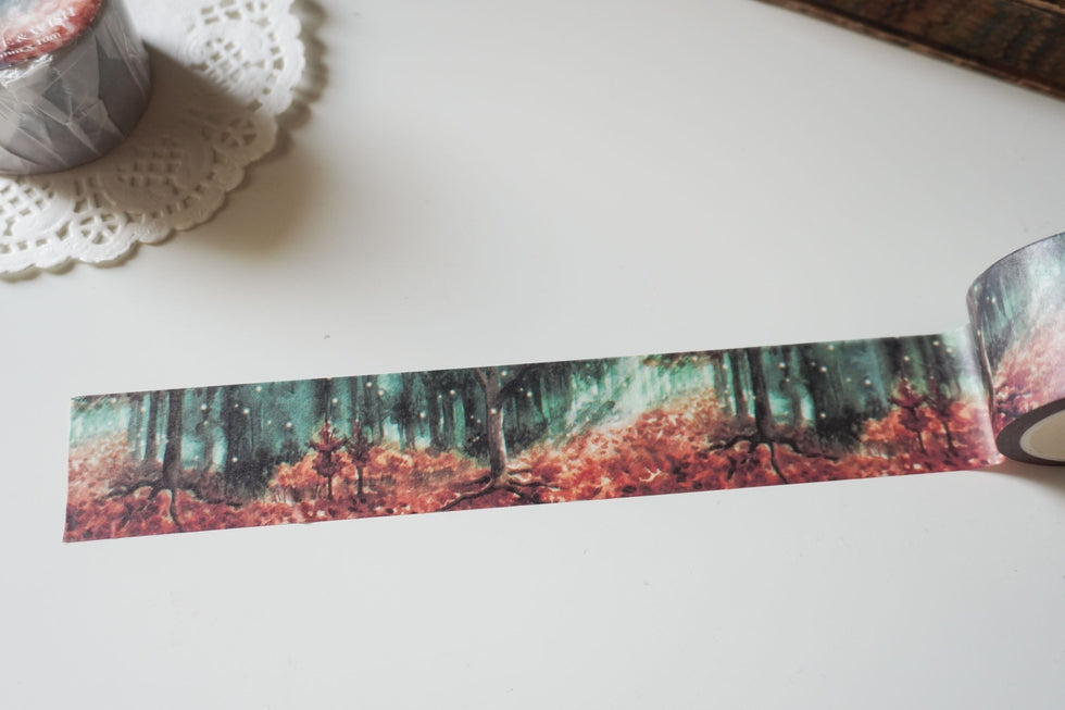 Enchanted Forest Washi Tape - Autumn Woodland