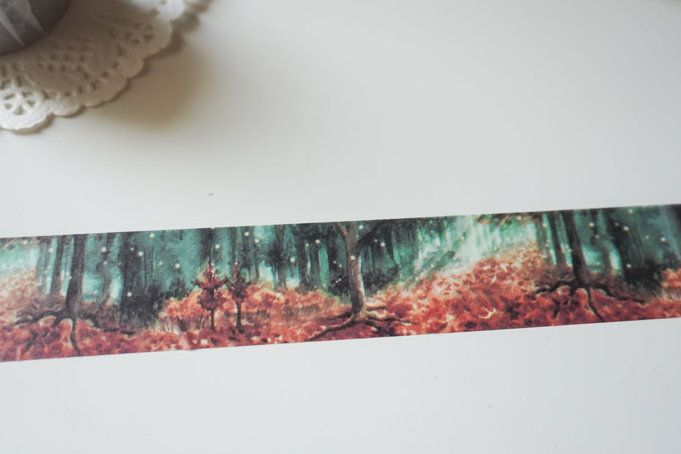 Enchanted Forest Washi Tape - Autumn Woodland