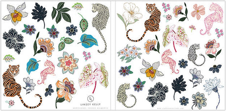 Enchanted Jungle Paper Pad 12"X12" 40/Pkg