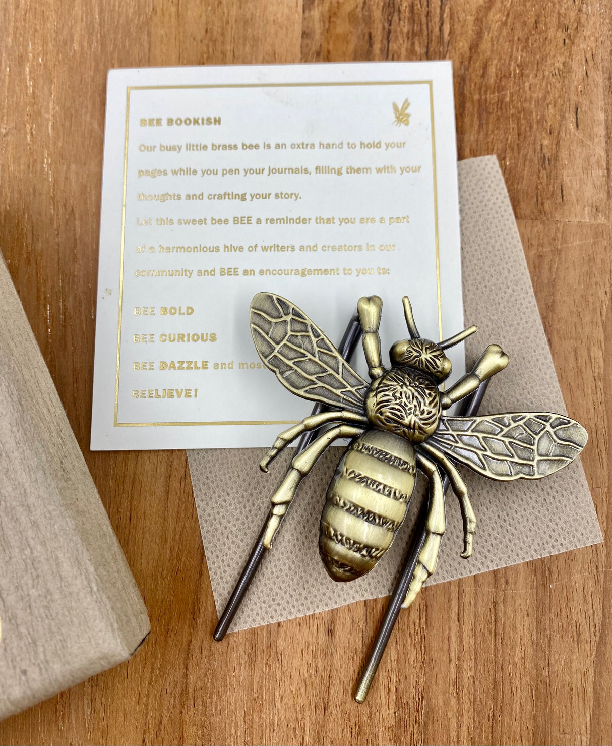 Esterbrook Bee Page Holder