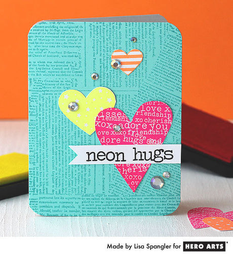 Striped Heart Stamp