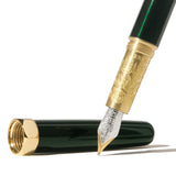 The Bijou Fountain Pen - Emerald Gardens