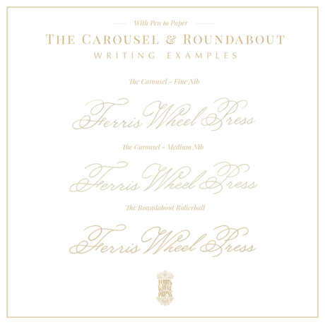 The Carousel Fountain Pen - French Vanilla