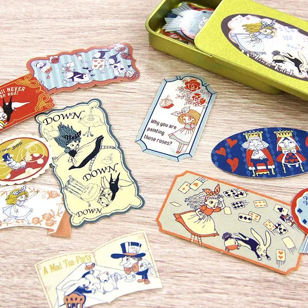 Fantasy Forever Alice Sticker Tin