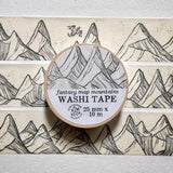 Fantasy Map Mountains Washi Tape