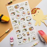 Feline Feast Sticker Sheet