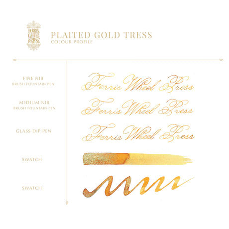 Ferris Wheel Press FerriTales | Once Upon a Time - Plaited Gold Tress