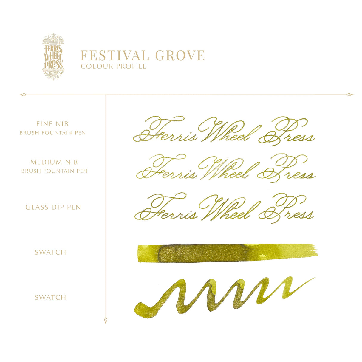 Ferris Wheel Press 38ml Festival Grove Ink