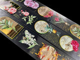 Floral Nostalgia Transparent PET Tape