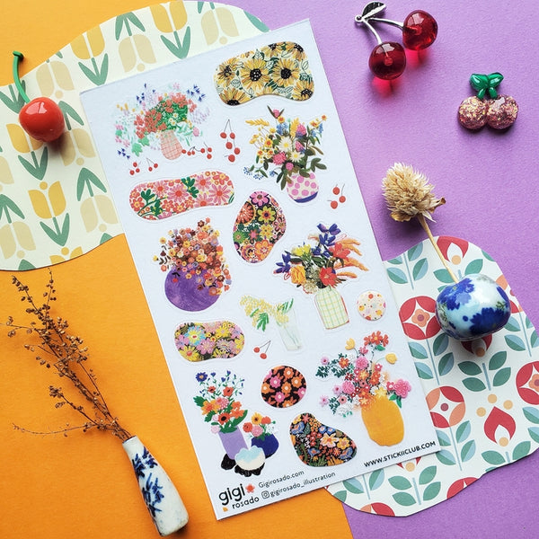 Floral Paradise Sticker Sheet