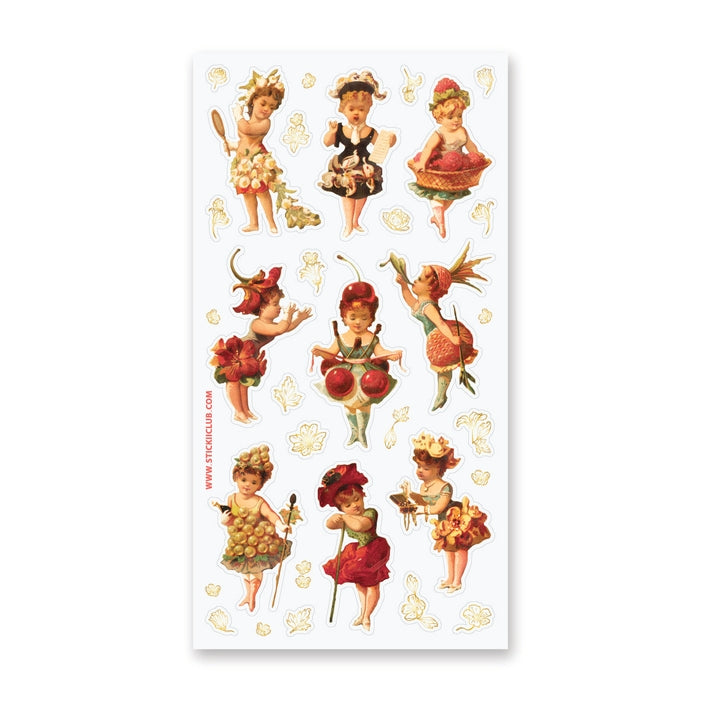 Flower Frocks Sticker Sheet