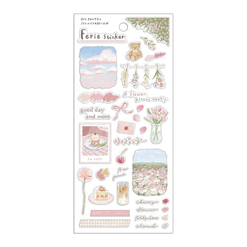 Flower Garden Ferie Sticker