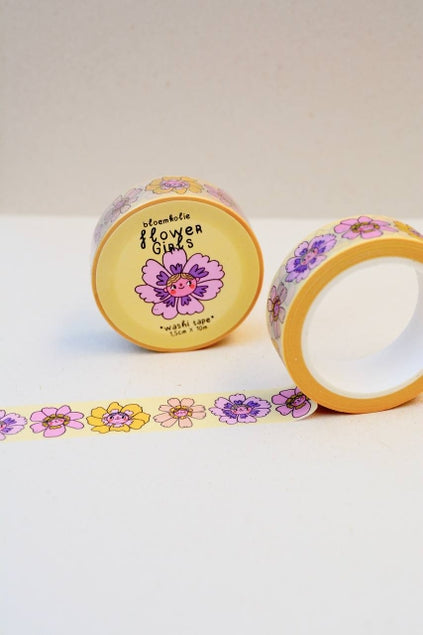 Flower Girls Washi Tape