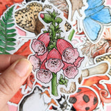 Flower Sticker Pack - Set of 6