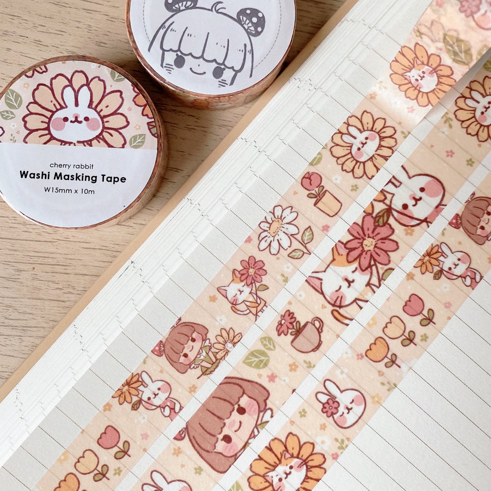 Flowers Washi Tape