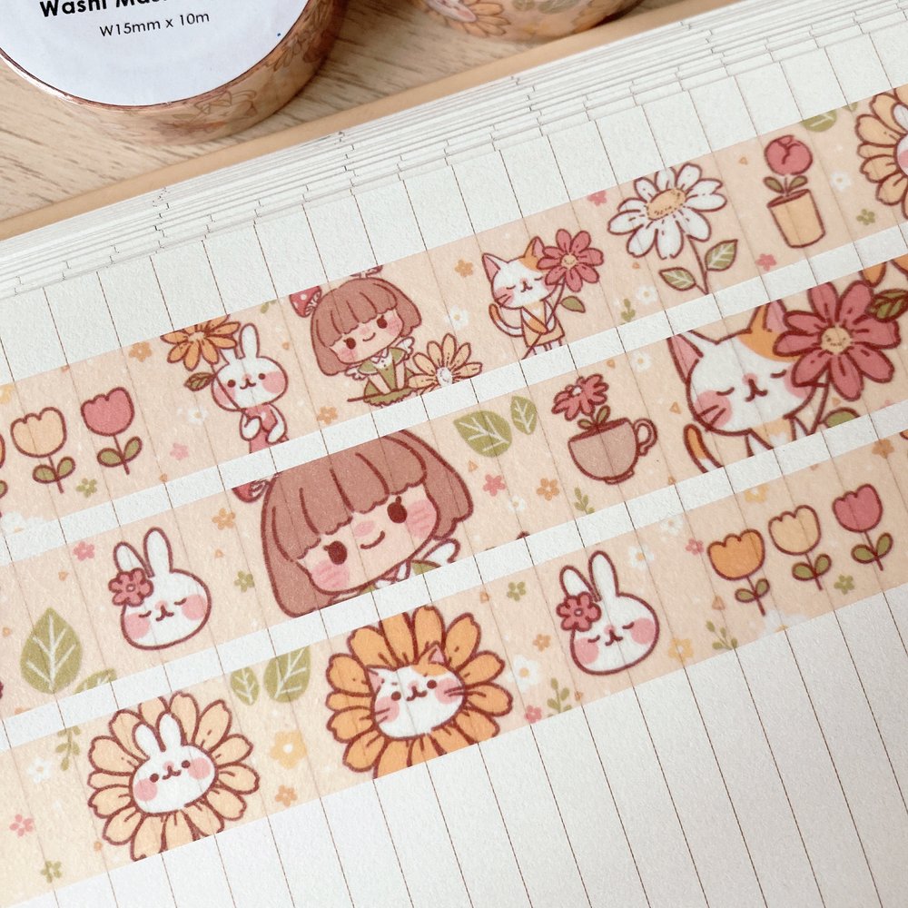 Flowers Washi Tape