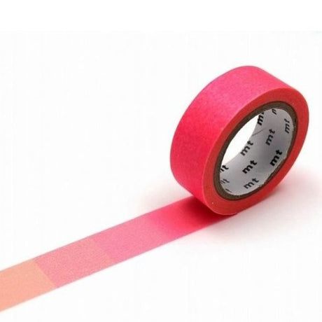 MT Washi Tape Fluorescent Gradation Pink X Yellow