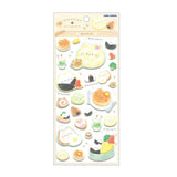 Foodie Cat Puffy Sticker Sheet - Neko Neko