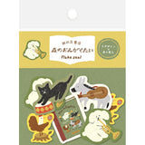 Furukawashiko Forest Music Band Flake Sticker