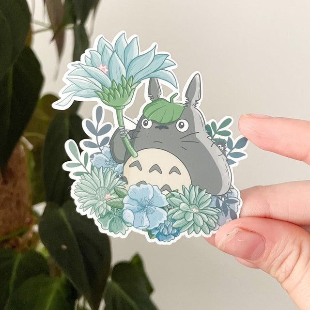 Forest Spirit Waterproof Sticker inspired by My Neighbor Totoro