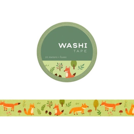 Foxes Washi Tape