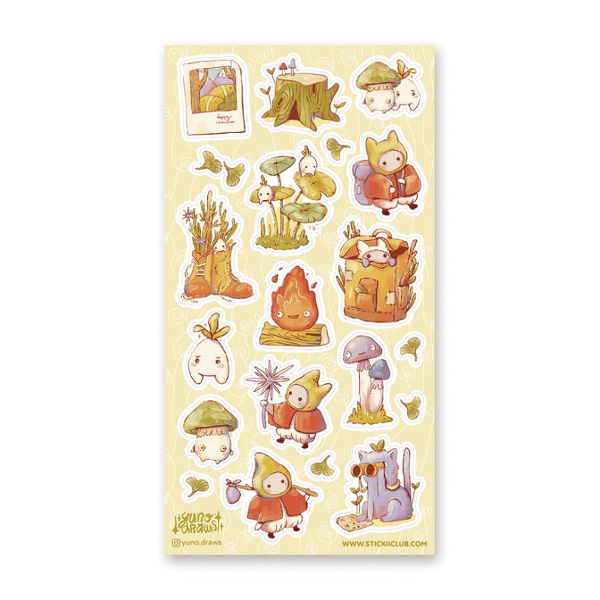 Friendly Forest Sticker Sheet