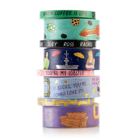 Friends Washi Tape (8 Rolls)