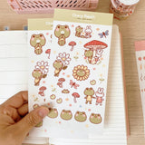 Frog Friends Sticker Sheet