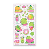 Froggy Delicacies Sticker Sheet