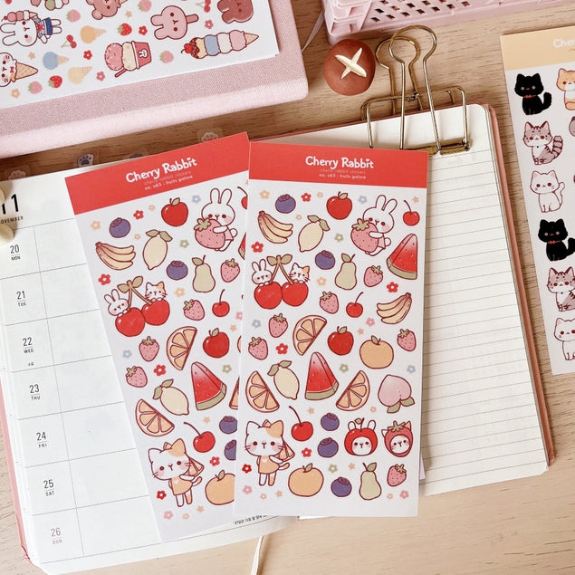 Fruits Sticker Sheet