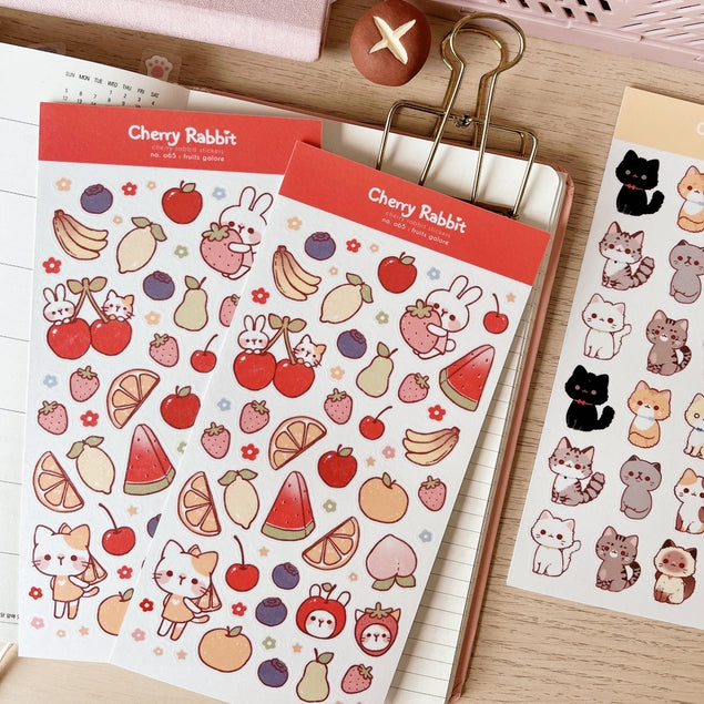 Fruits Sticker Sheet