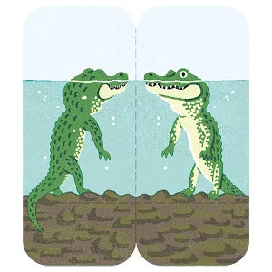 Futamata-Fusenm Decoration Paper Tape Crocodile