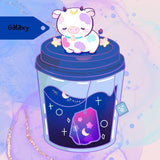 Galaxy Tea Cow Sticker