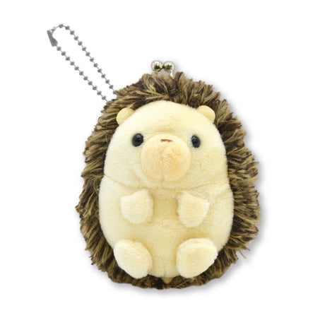 Hedgehog Gamaguchi Purse Plushie Keychain