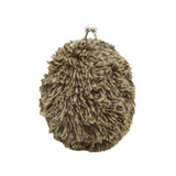 Hedgehog Gamaguchi Purse Plushie Keychain