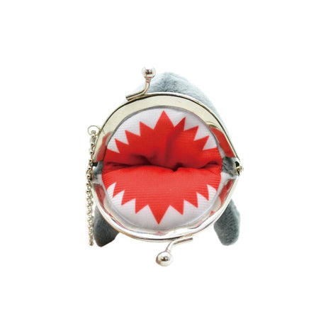 Shark Gamaguchi Purse Plushie Keychain