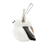 Shima Enaga Bird Gamaguchi Purse Plushie Keychain