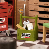 Garage Workshop DIY Miniature House Kit