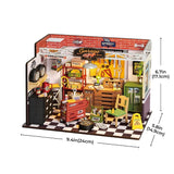 Garage Workshop DIY Miniature House Kit