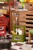 Garage Workshop DIY Miniature House Kit