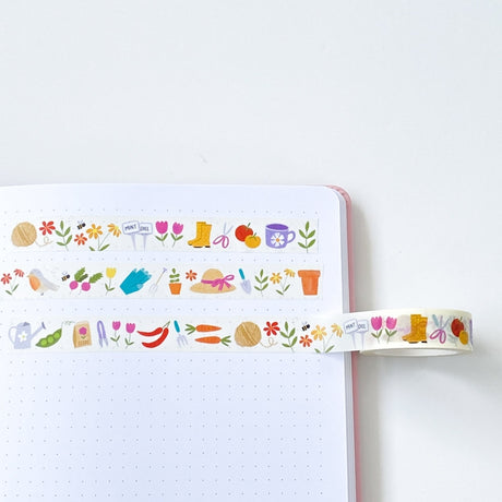 Gardening Washi Tape